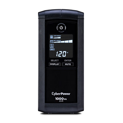 CP1000AVRLCD ups front view