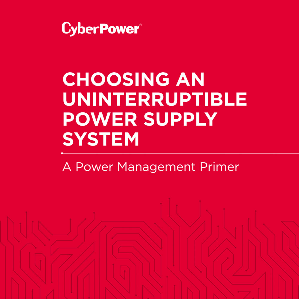 Choosing a UPS